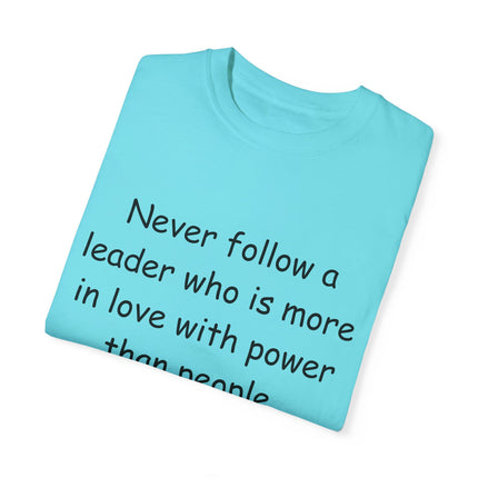 Native Proverb Tee – Unisex Shirt on Power, Leadership & Integrity