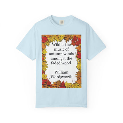 Wordsworth Autumn Quote T-Shirt