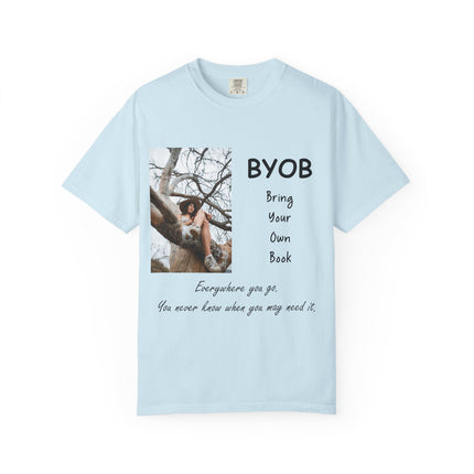 BYOB Inspire Unisex T-Shirt - Bring Your Own Book Design