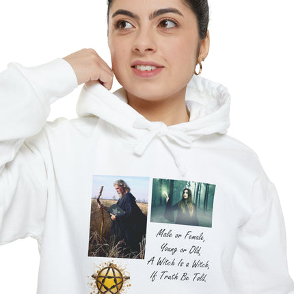 Witchy Verse Hoodie — "Anyone Can Be A Witch" Design