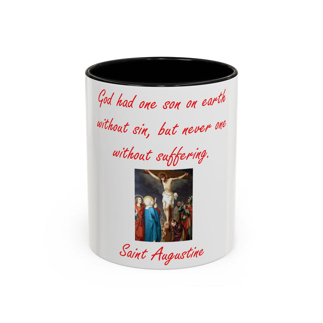 Saint Augustine Mug – 11oz Accent Cup for Faith & Reflection