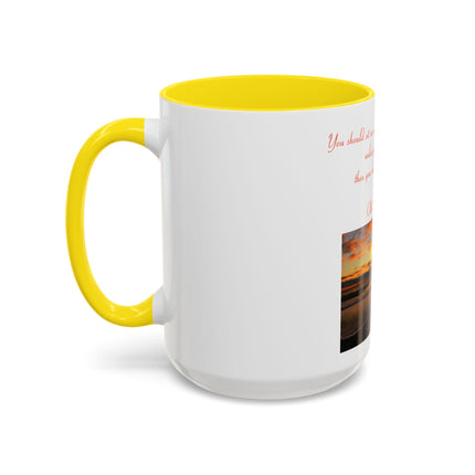 Meditation Quote Coffee Mug — "If you should sit in meditation 20 minutes a day..."