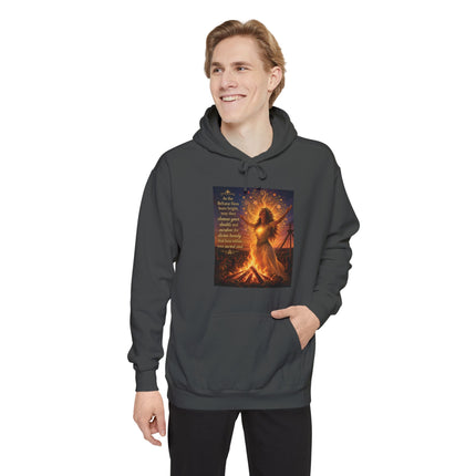Beltane Fire Hoodie — Inspirational Prayer Design