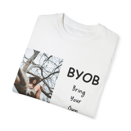 BYOB T-Shirt – “Bring Your Own Book” – Unisex Literary Design