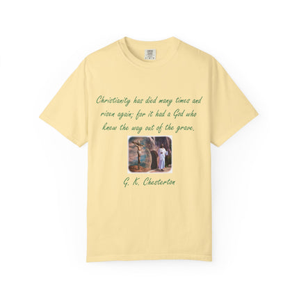 Inspirational Quote T-Shirt - G.K. Chesterton Design