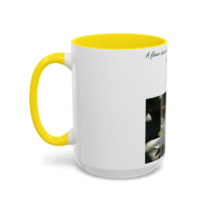 Zen Blossom Coffee Mug - Inspirational Nature Quote - 15oz