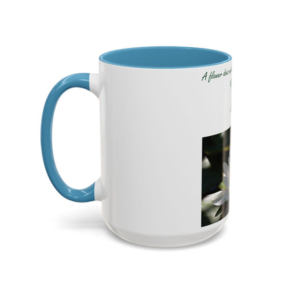 Zen Blossom Coffee Mug - Inspirational Nature Quote - 15oz