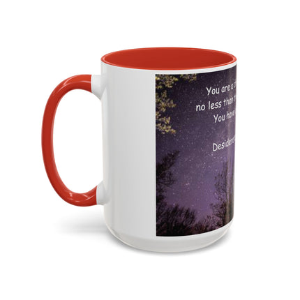 Desiderata Quote Mug – 15oz Ceramic Accent Drinkware
