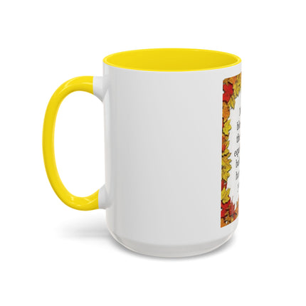 Autumn Equinox Coffee Mug – "May the blessings of the autumn equinox bring balance and harmony to your life"