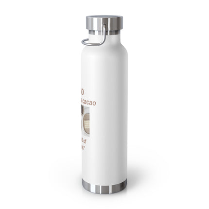 Cacao Insulated Bottle – 22oz Stainless Steel Flask