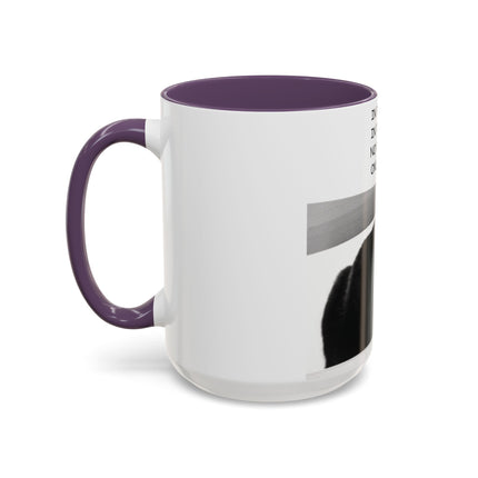 ‘Only Meow’ 15oz Accent Mug – Whimsical Cat Quote for Daily Calm