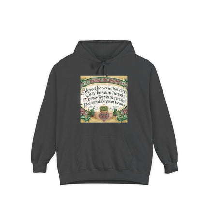 Celtic Holiday Hoodie — "Blessed be your holidays" Cozy Family Christmas Sweatshirt