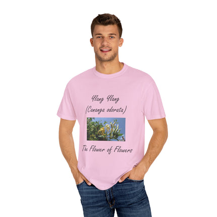 Ylang Ylang Floral T-Shirt – “Flower of Flowers” Graphic Tee