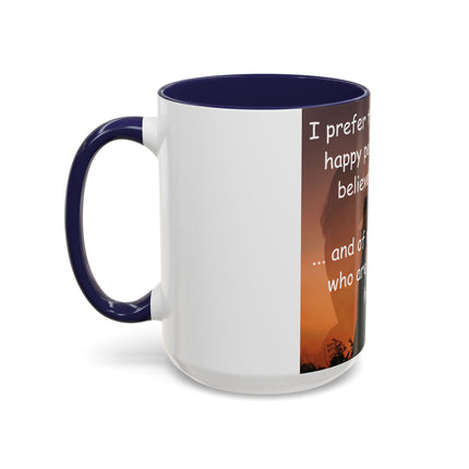 Believers in Magic Mug – 15oz Accent Ceramic Cup for Happy Souls