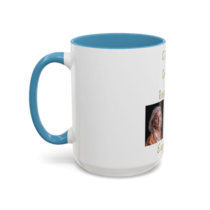 C.R.O.N.E. Accent Mug – 15oz Ceramic Tribute to Feminine Wisdom