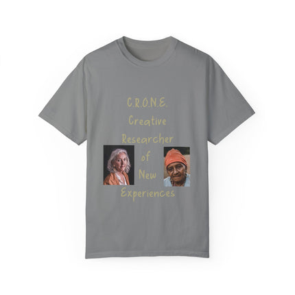 C.R.O.N.E. Tee – Wisdom & Wit Design | Garment-Dyed Comfort