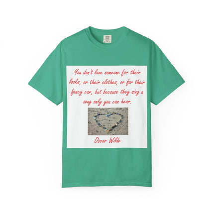 Inspirational Quote Unisex T-Shirt - Oscar Wilde Design