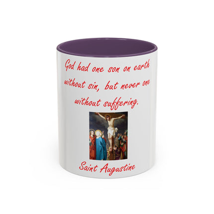 Saint Augustine Mug – 11oz Accent Cup for Faith & Reflection