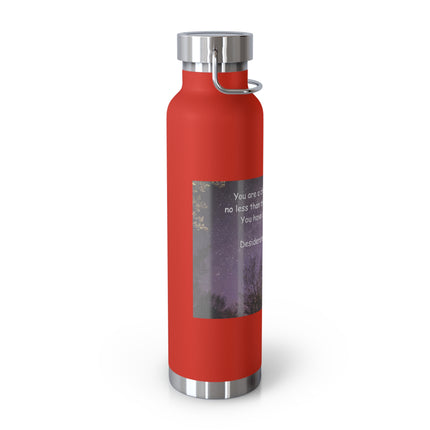 22oz Copper Bottle – Inspirational Quote – Eco-Friendly Gift