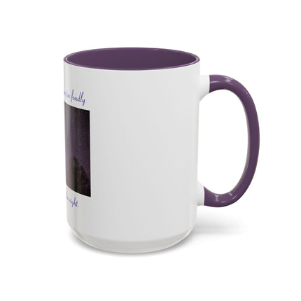 Starry Night Coffee Mug — “I have loved the stars too fondly” Accent Mug