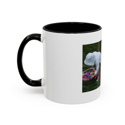 Funny Easter Egg Hunt Mug – 11oz Accent Cup for Parents