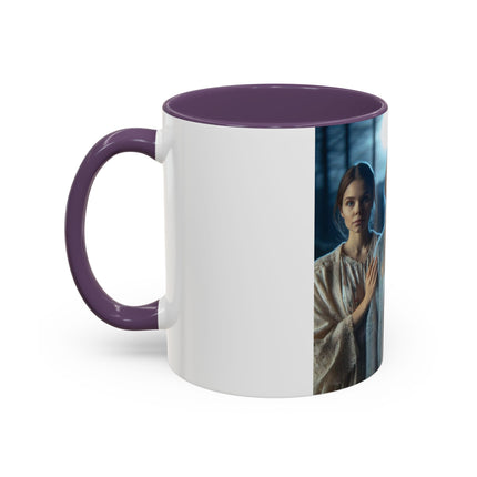 Triple Goddess Accent Mug – 11oz Ceramic Cup for Mystical Women