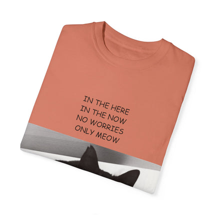 ‘Only Meow’ Cat Tee – Inspirational T-Shirt for Feline Fans