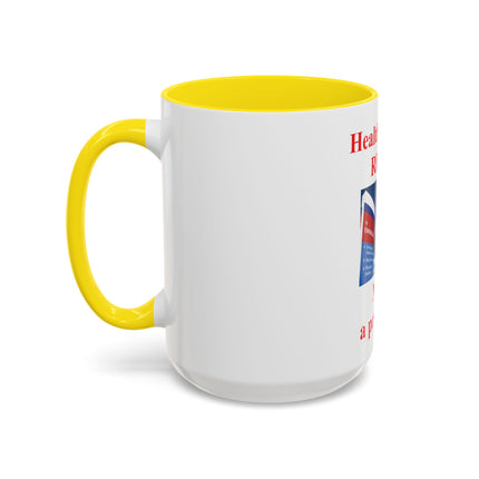 Healthcare is a Right Accent Coffee Mug - 11/15oz