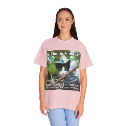 Be Kind to Feral Cats T-Shirt — Feral Cat Rescue Awareness Tee