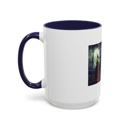 Blessed Be the Witches Accent Coffee Mug — Witchcraft Poem, Gothic Pagan Gift