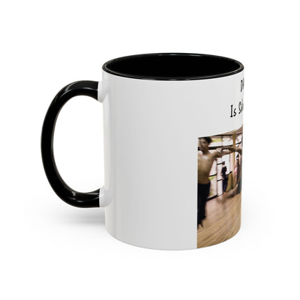 Inspirational Dance Mug – 11oz Accent Ceramic | Poetic Quote