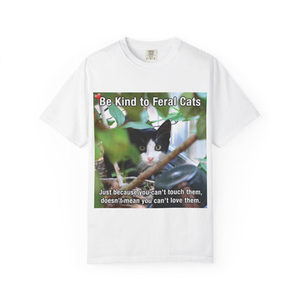 Be Kind to Feral Cats T-Shirt — Feral Cat Rescue Awareness Tee