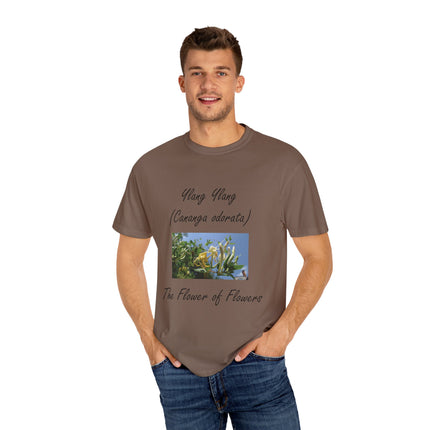 Ylang Ylang Floral T-Shirt – “Flower of Flowers” Graphic Tee