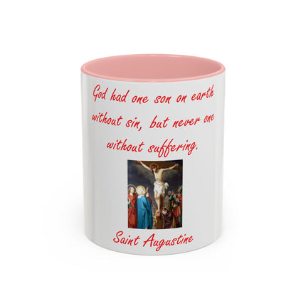 Saint Augustine Mug – 11oz Accent Cup for Faith & Reflection
