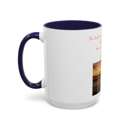 Meditation Quote Coffee Mug — "If you should sit in meditation 20 minutes a day..."
