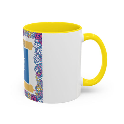 Happy Hanukkah Mug – 11oz Accent Ceramic Cup for Festive Joy