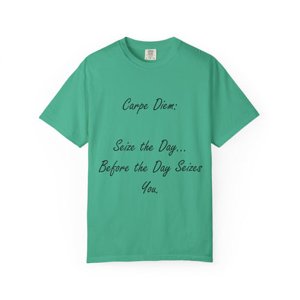 Inspirational Unisex T-Shirt - 'Carpe Diem: Seize the Day'
