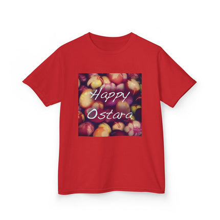 Kids Ostara Celebration Tee - Happy Ostara Floral Design