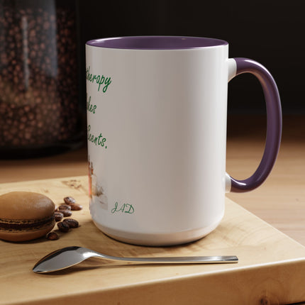 Aromatherapy Makes Good Scents Accent Coffee Mug — Essential Oil Gift