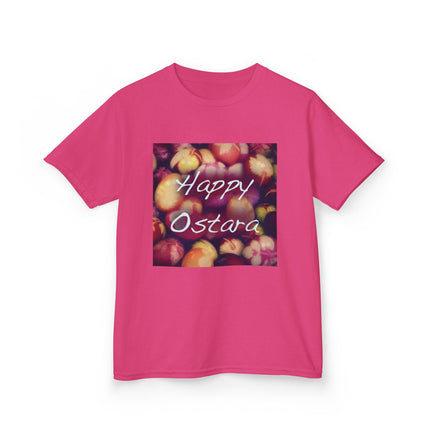 Kids Ostara Celebration Tee - Happy Ostara Floral Design