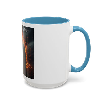 Aging Is Sacred Fire Coffee Mug — Fantasy Elder Couple Accent Mug (11/15oz)