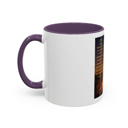 Mug — Pagan Bonfire Coffee Mug with Inspirational Beltane Quote