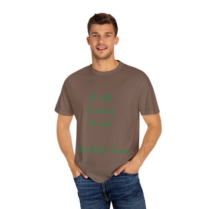 Be Silly, Be Honest, Be Kind Tee – Emerson Quote on Unisex Shirt