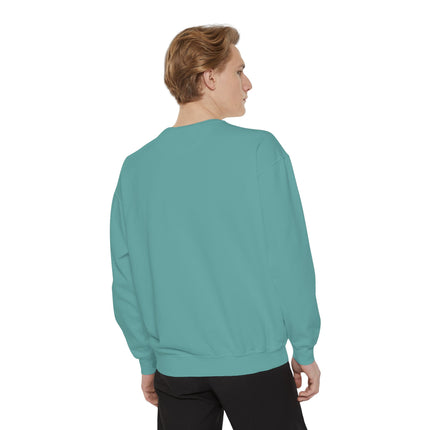 Zen Proverb Sweatshirt — "Before enlightenment...chop wood, carry water" Cozy Mindfulness Crewneck