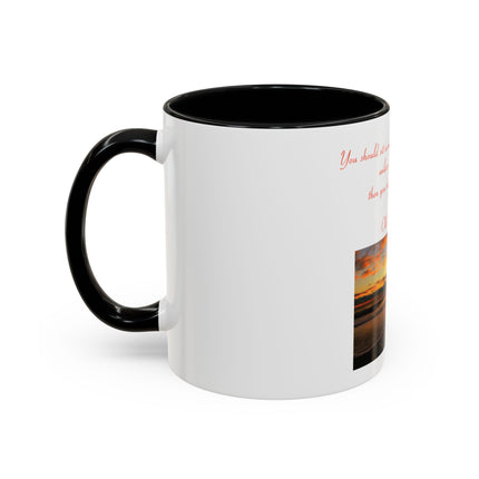 Meditation Quote Coffee Mug — "If you should sit in meditation 20 minutes a day..."