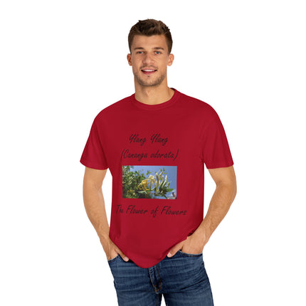 Ylang Ylang Floral T-Shirt – “Flower of Flowers” Graphic Tee