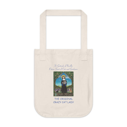 Crazy Cat Lady Tote – Organic Cotton, Whimsical Design
