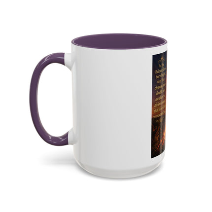 Mug — Pagan Bonfire Coffee Mug with Inspirational Beltane Quote