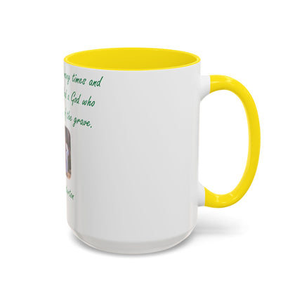 Chesterton Quote Mug – Resurrection Design – Accent Ceramic – 15oz