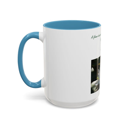 Lotus Flower Coffee Mug — "A flower does not compete with other flowers, it just blooms"
